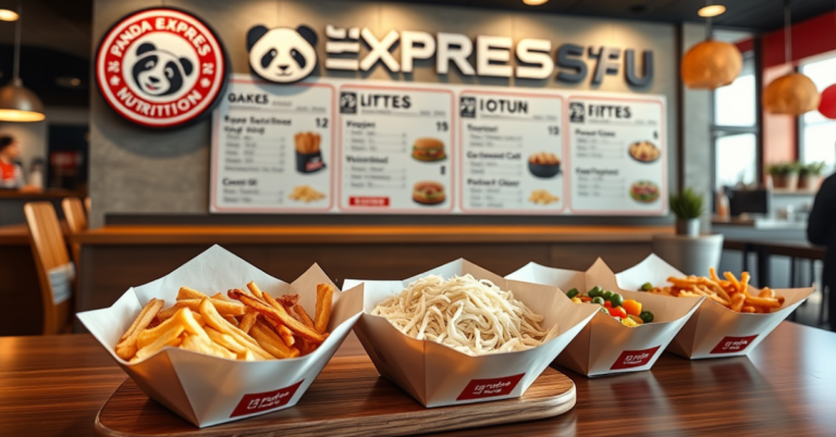 Panda Express Nutrition Menu with Prices for 2026