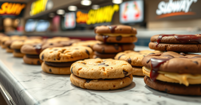 Subway Cookies Menu with Prices for 2026