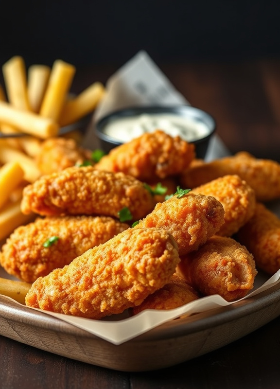 Breaded Boneless Wings