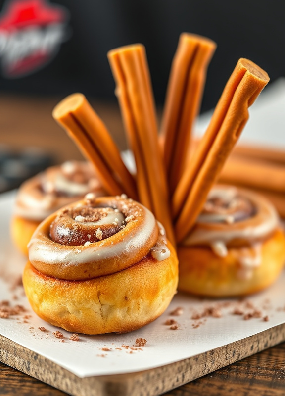 Cinnabon Mini Rolls & Cinnamon Sticks