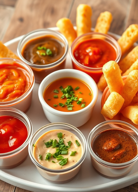 Crazy Sauce & Dipping Options