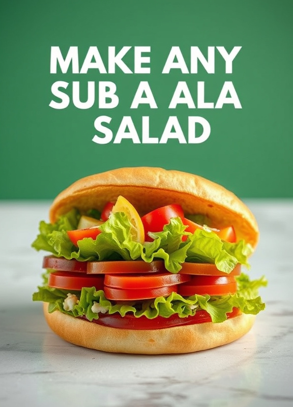 Make Any Sub A Salad