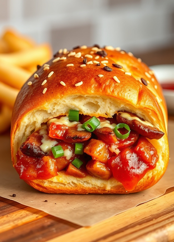 Stuffed Crazy Bread